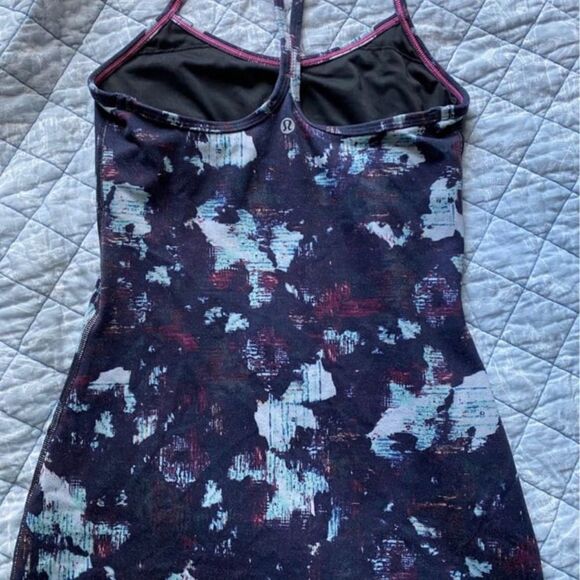 Lululemon Power Y Tank *Luon Static Blossom Multi. - Picture 2 of 2